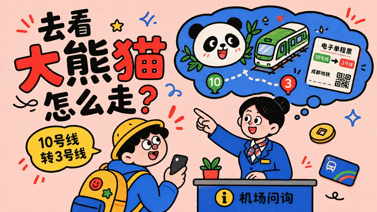 去看熊猫