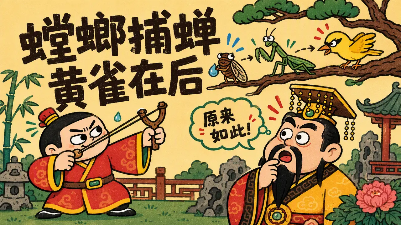 螳螂捕蝉与谋国之道