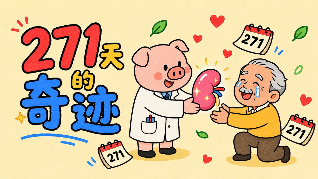 猪肾移植创纪录