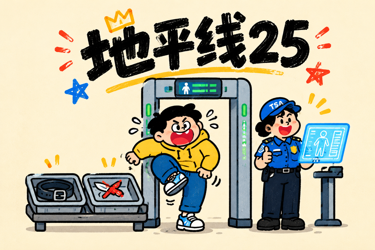 机场安检的变化