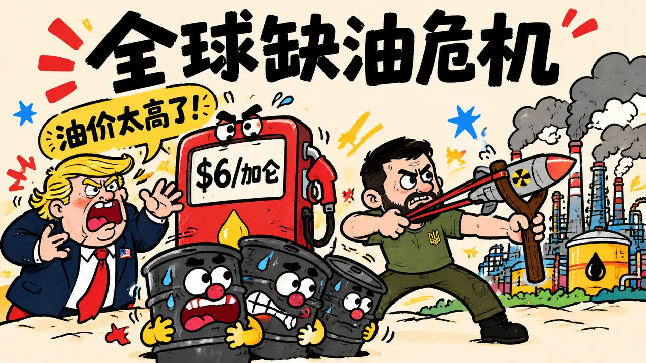 特朗普呼吁乌克兰停止攻击俄罗斯柴油设施