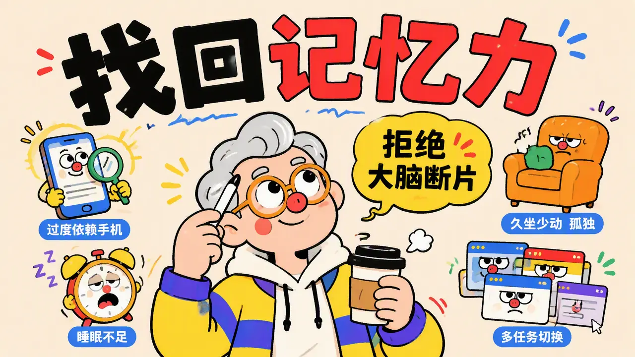 72岁,我不再这样用大脑