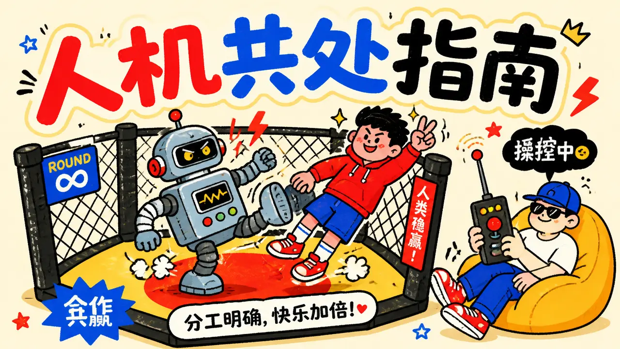 机器人笼中对打真人拳手引热议