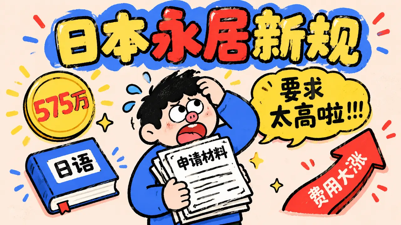 日本提高永久居留权申请条件